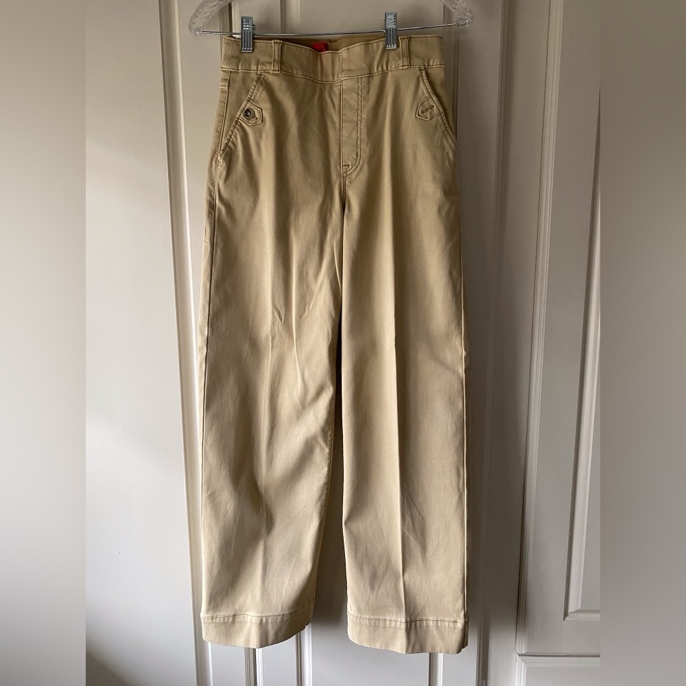 Spanx wide legged cropped pants-fit like a dream!